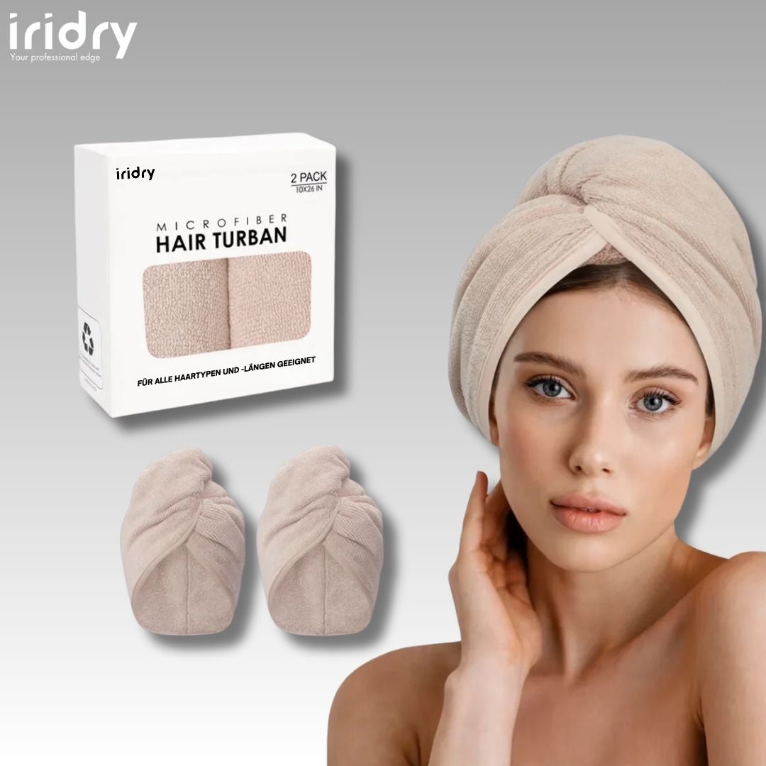 Mikrofaser-Haarturban-Handtuch-beige
