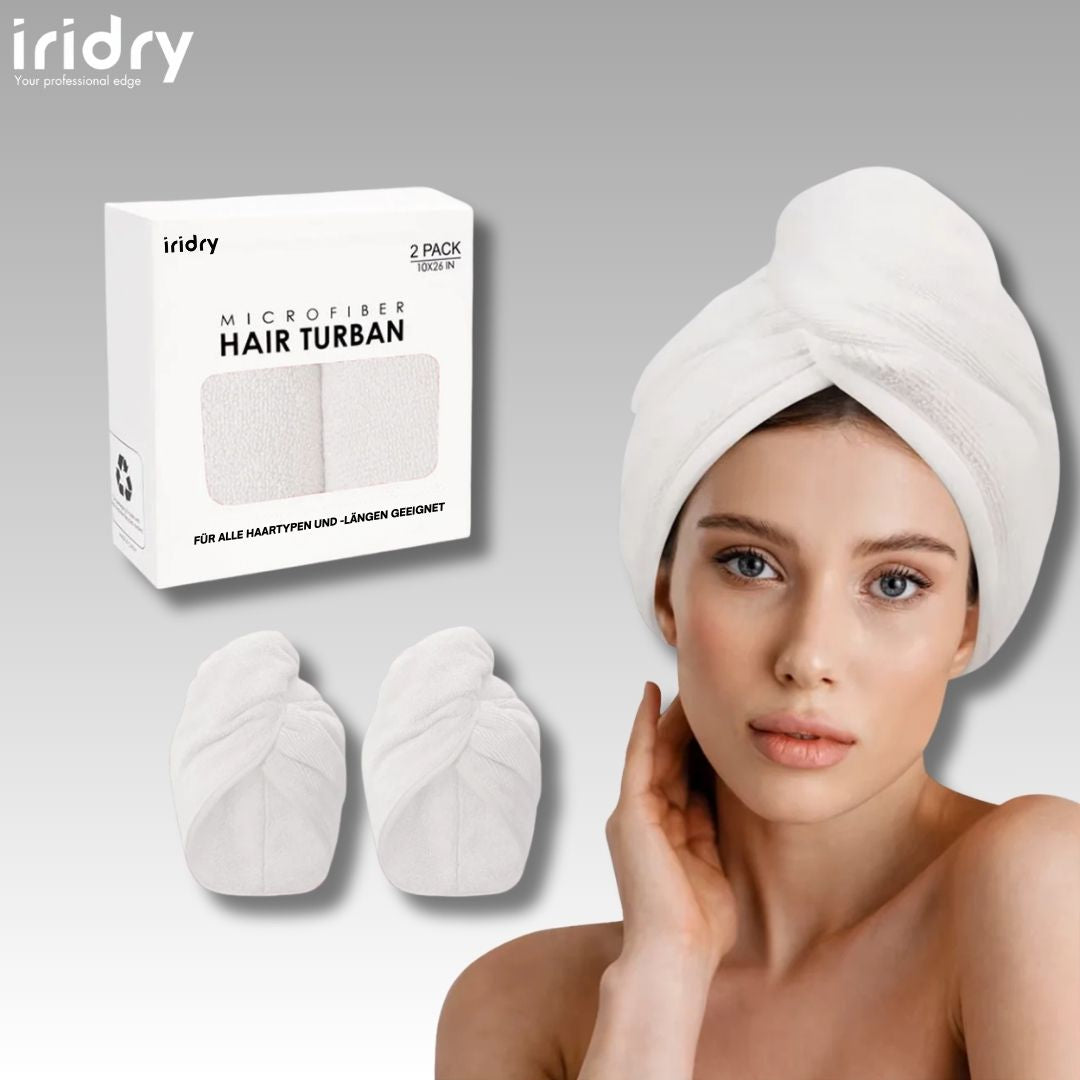 Mikrofaser-Haarturban-Handtuch-weiß
