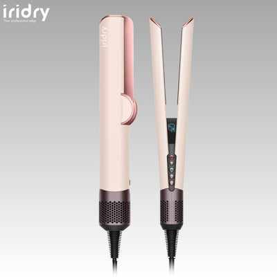 Iridry™ AirLiss – 2-in-1 Glätteisen mit Föhnfunktion & Ionentechnologie
